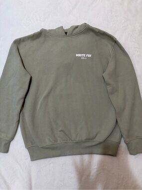 White Fox Boutique Women's Crewneck Sweater in Sage Green